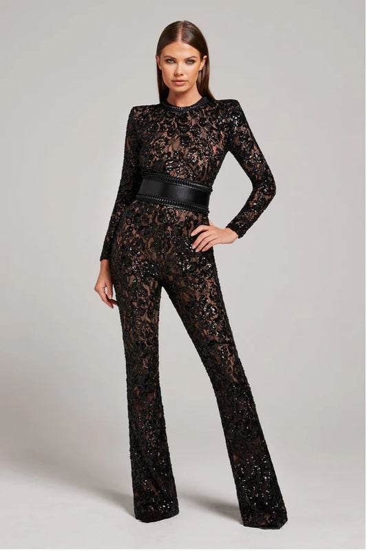 Bella| Lace Jumpsuit