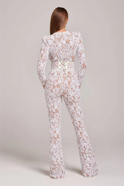 Bella| Lace Jumpsuit